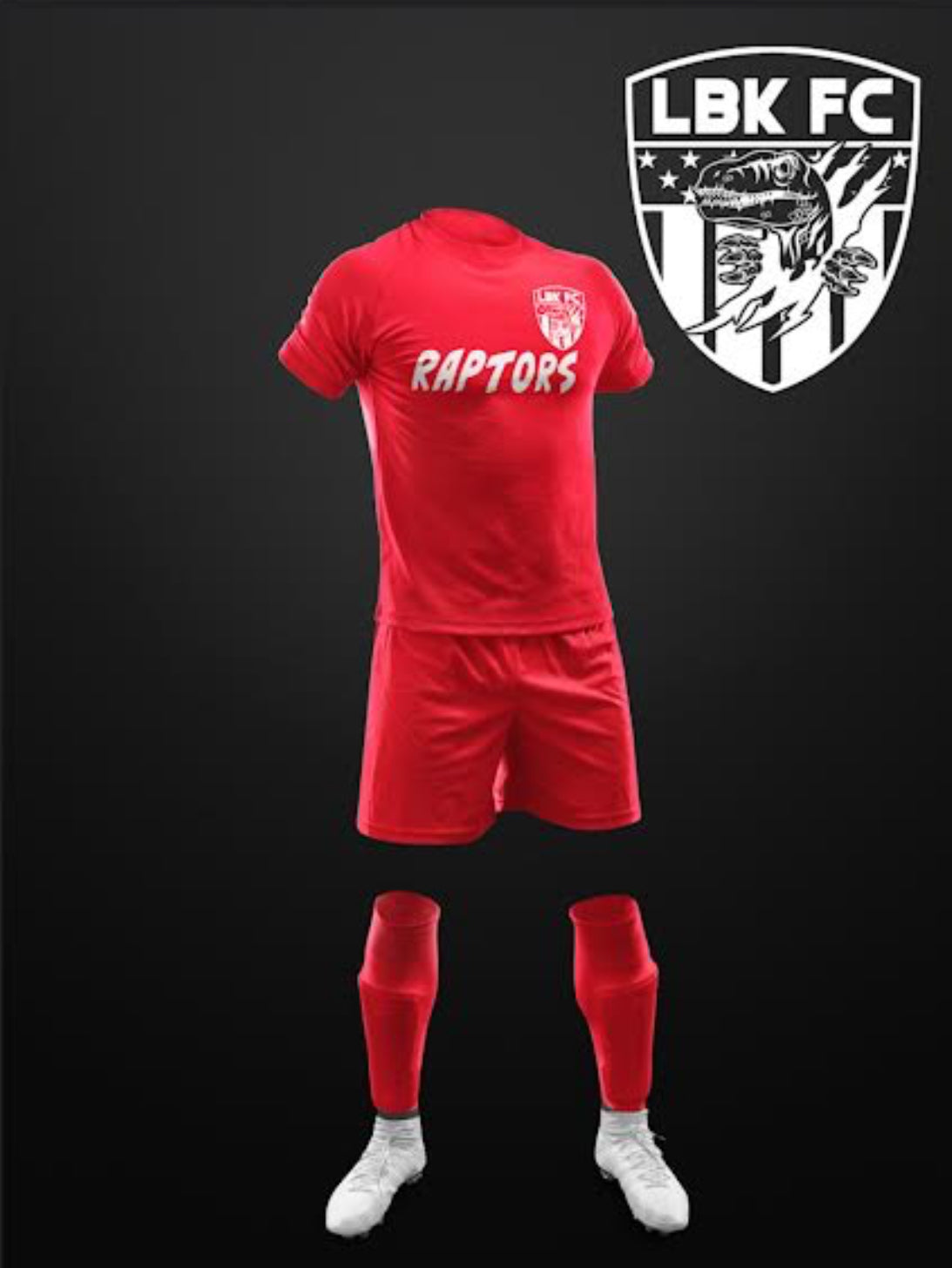 LBK RAPTORS FC Team Uniform