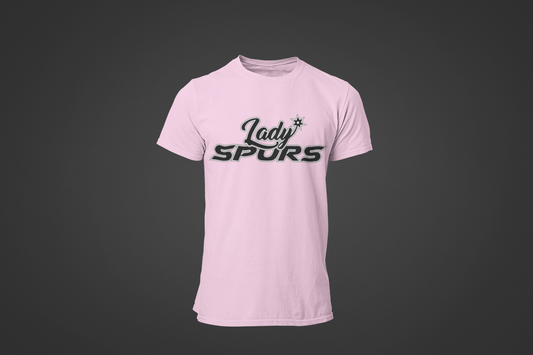 Lady Spurs Adult Unisex Short Sleeve