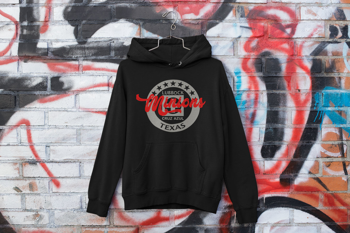 Hoodie Black-Womens Print