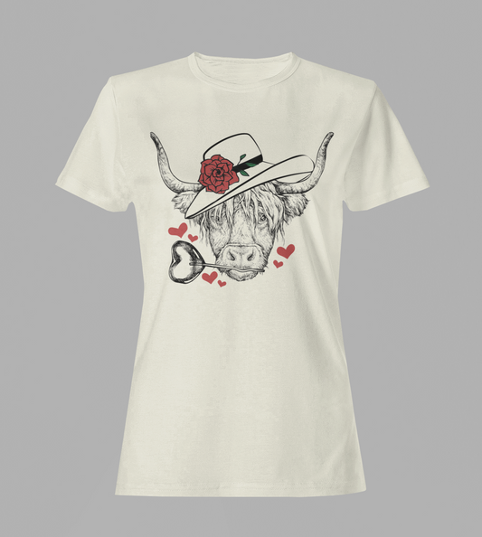 Highland Cow Valentine