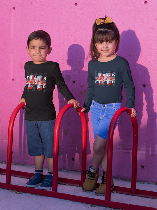 Kids Plainsman Track & Field Long Sleeve