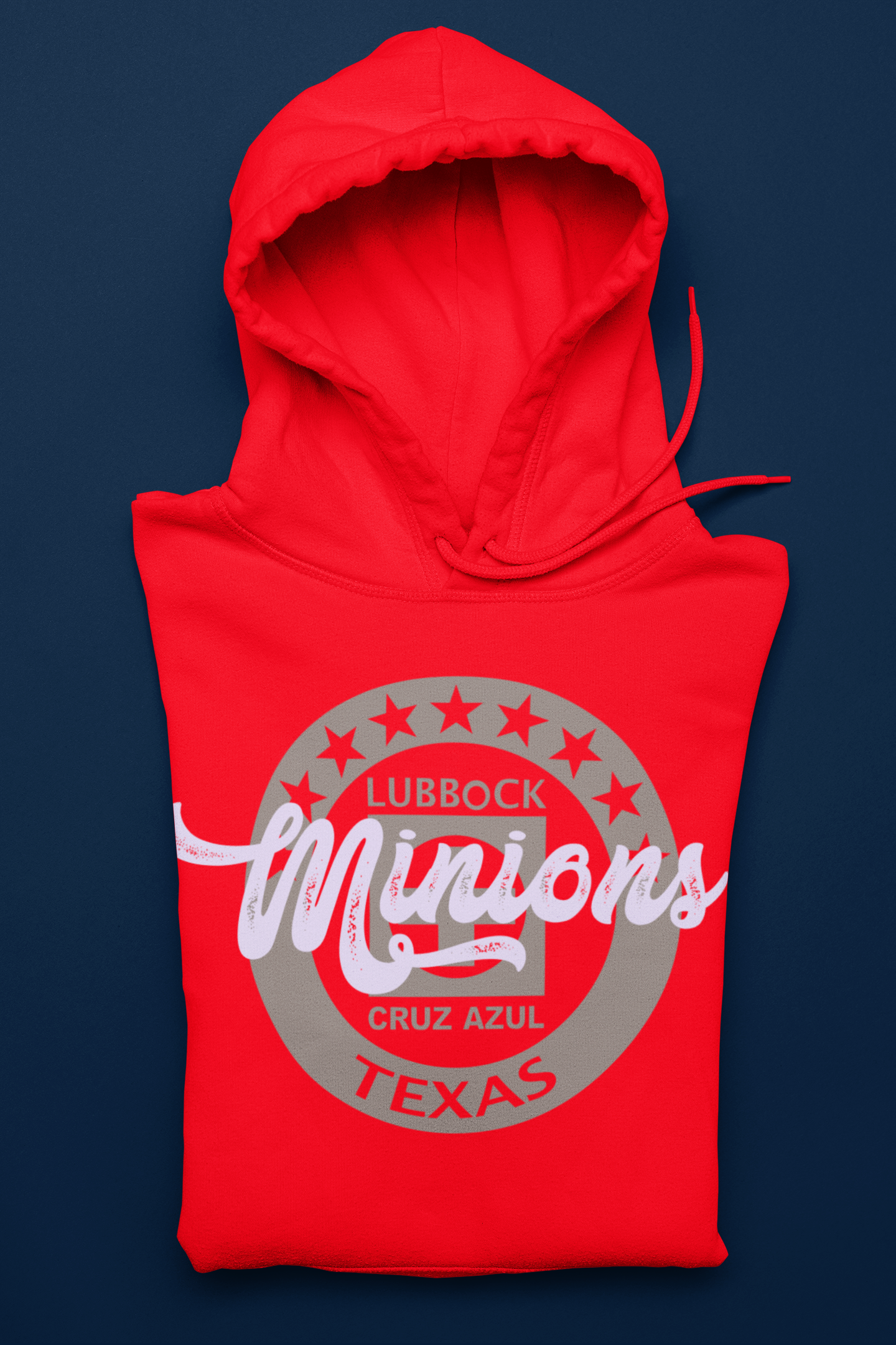 Hoodie Red - Womans Print