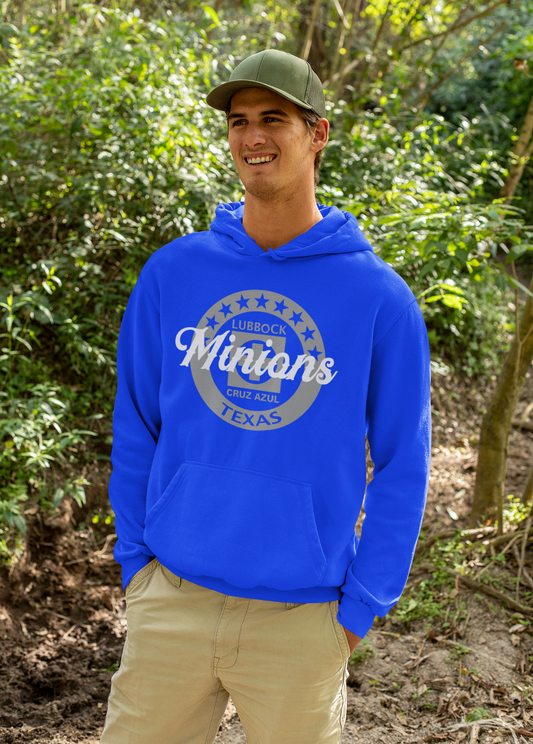 Hoodie Royal Blue- Mens Print