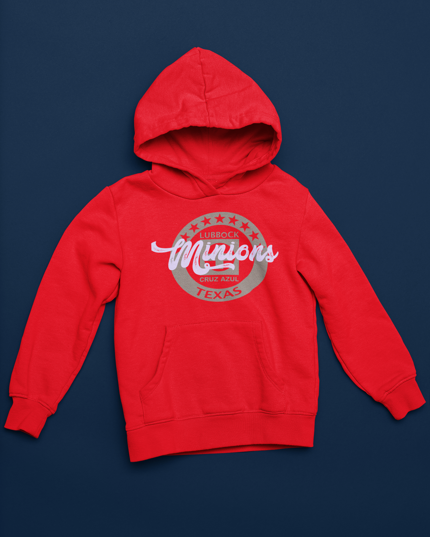 Hoodie Red - Womans Print