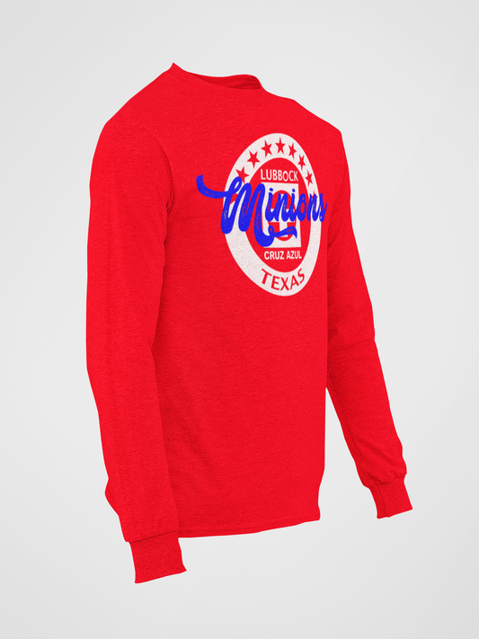 Long Sleeve Red - Womans Print